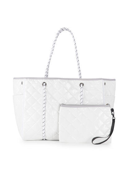 Greyson Blanc Puffer Tote