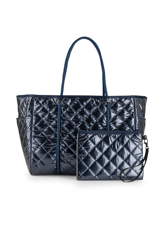 Greyson Sea Puffer Tote with Monogram