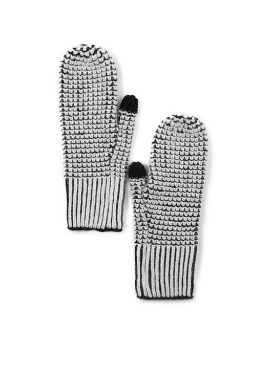 Waffle Slope Touch Mitten B - FINAL SALE