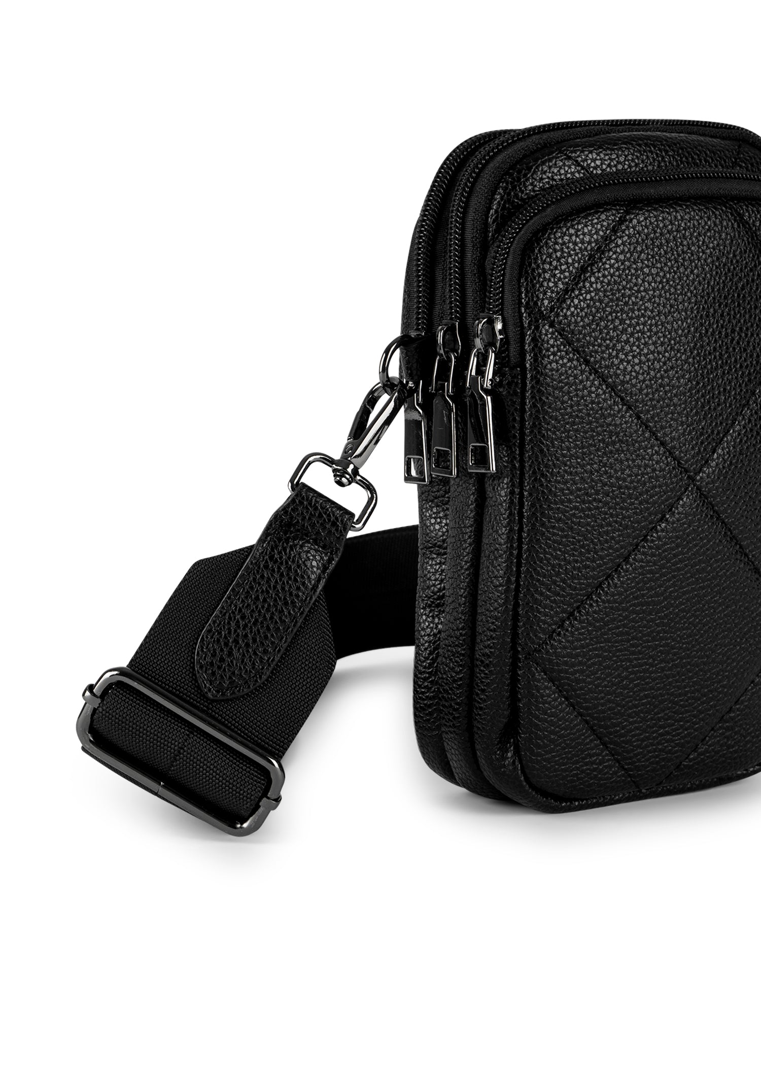 Atlas Solo Pebbled Cargo Phone Crossbody