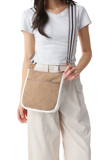 Jeri Latte Crossbody