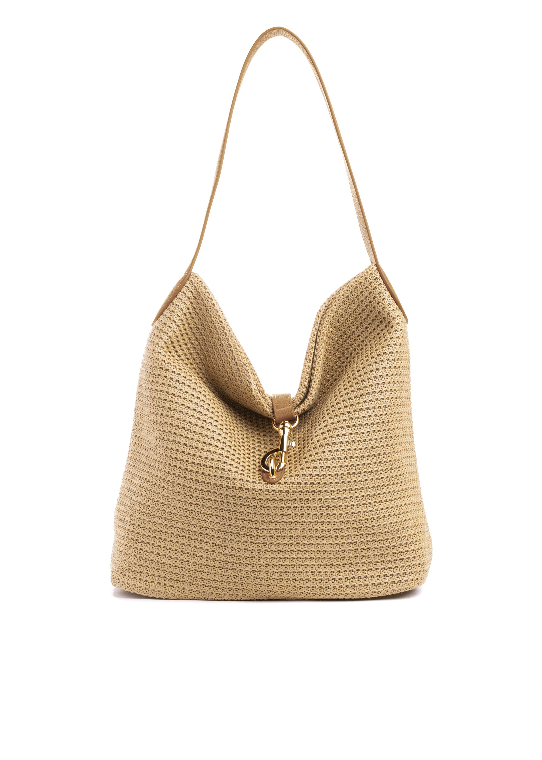 Sandy Toast Raffia Shoulder Bag - PRE ORDER SHIP 4/15