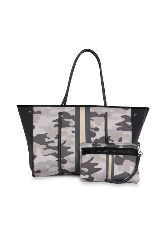 greyson safari neoprene tote