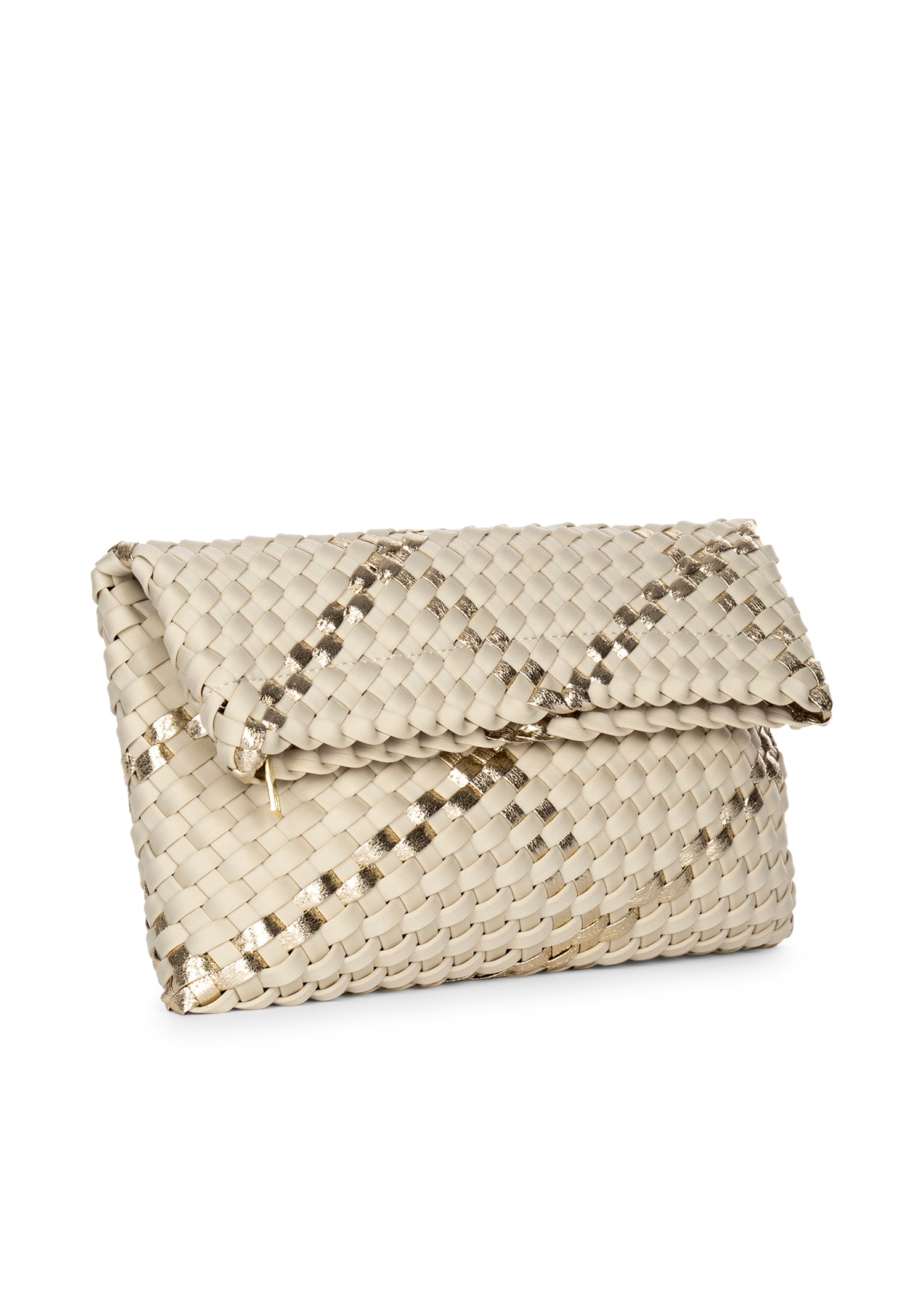 Val Buff Convertible Woven Crossbody