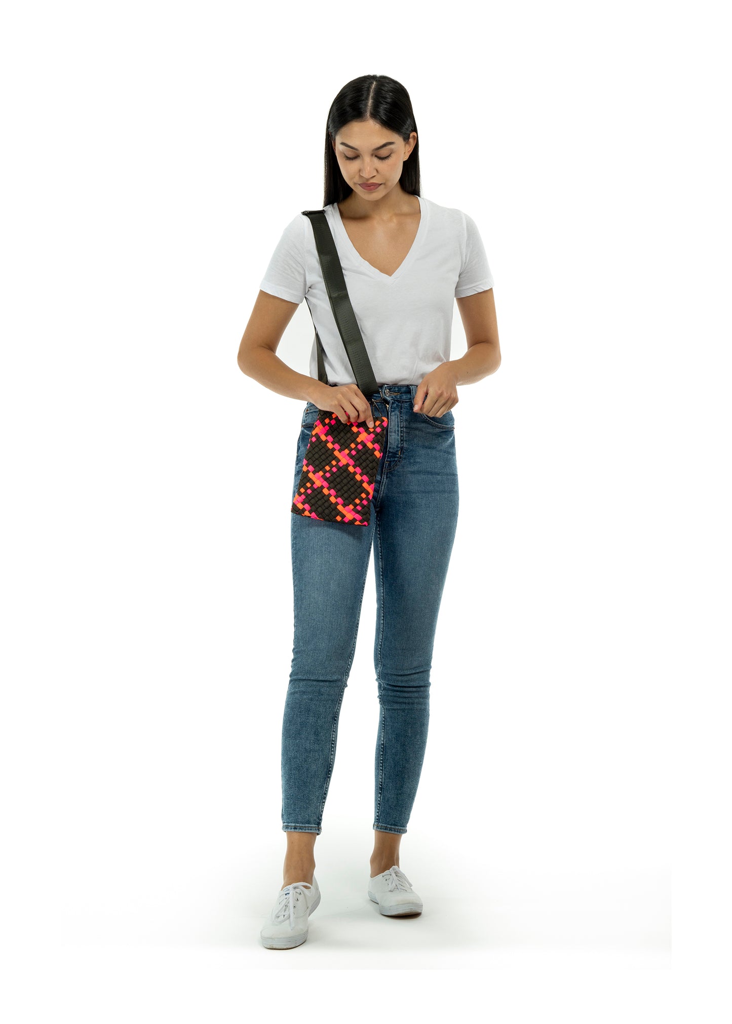 Shay Showoff Woven Phone Bag - FINAL SALE