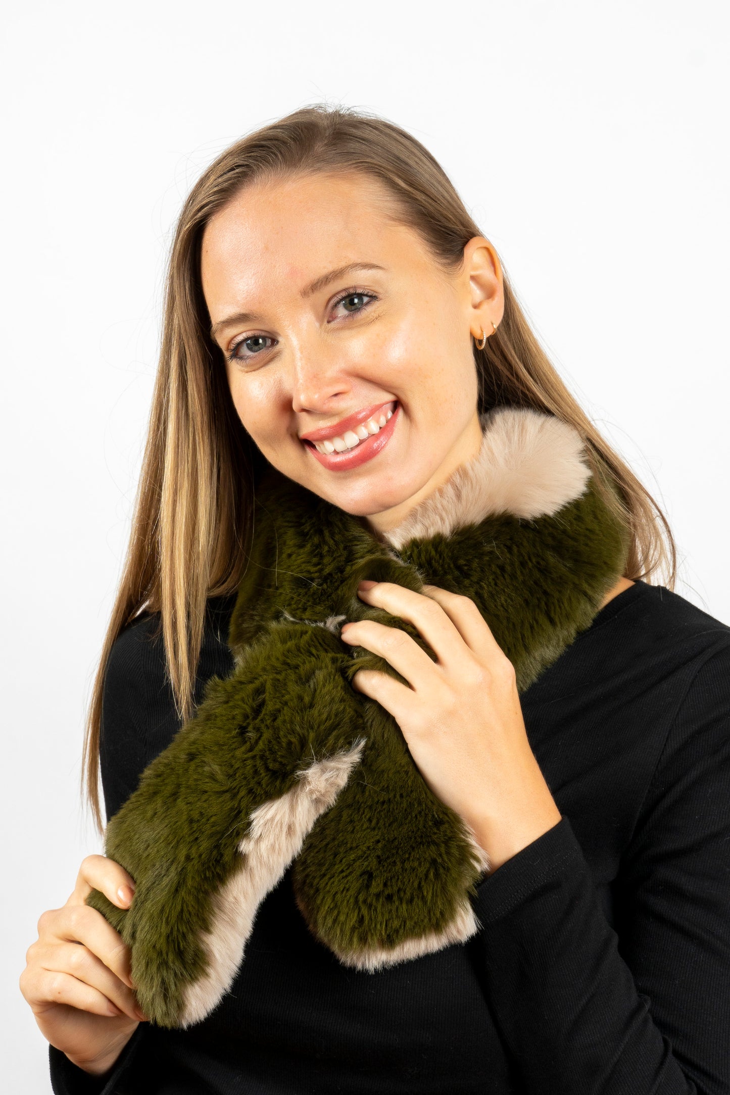 whistler scarf faux fur