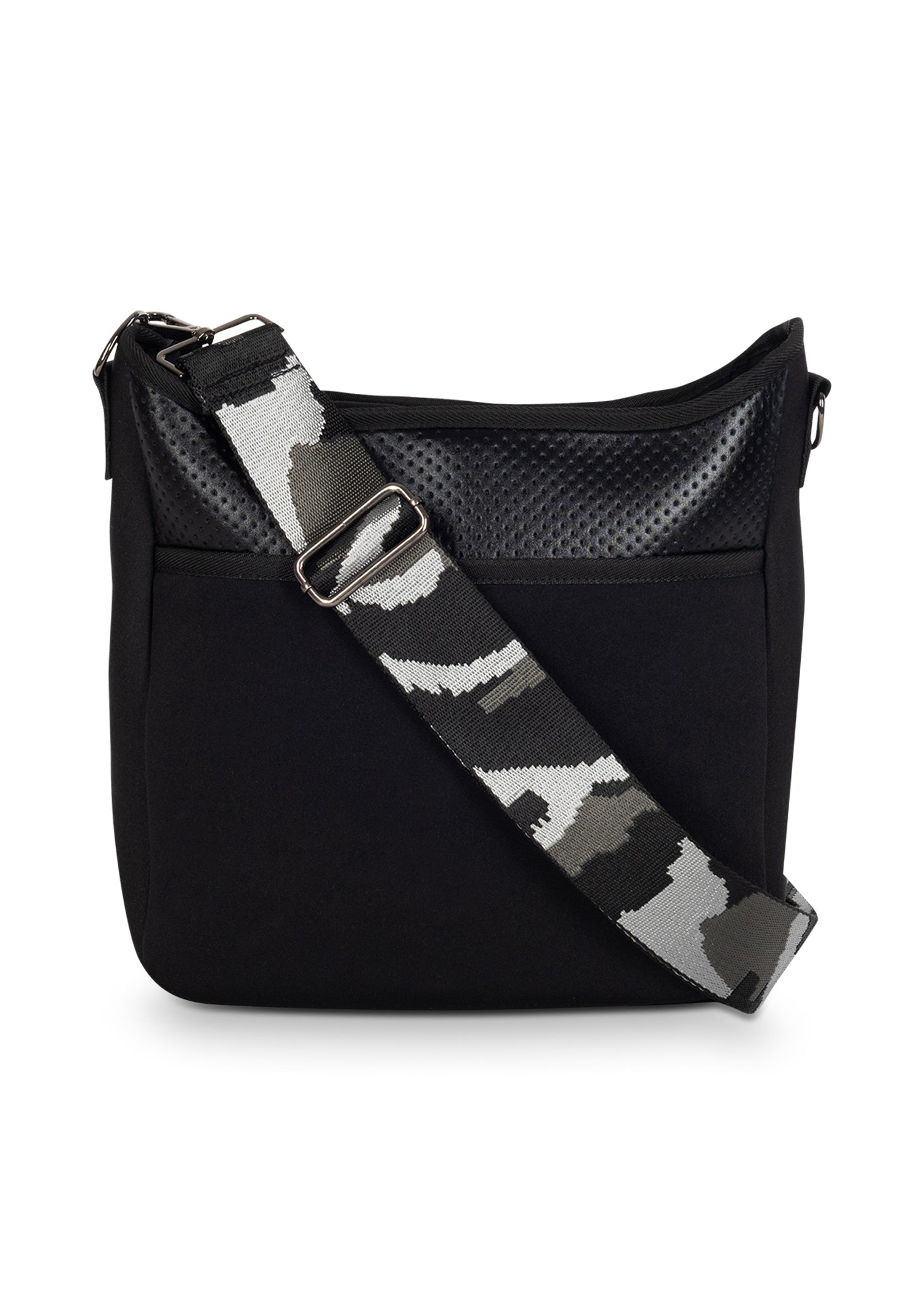 blake noir neoprene crossbody bag