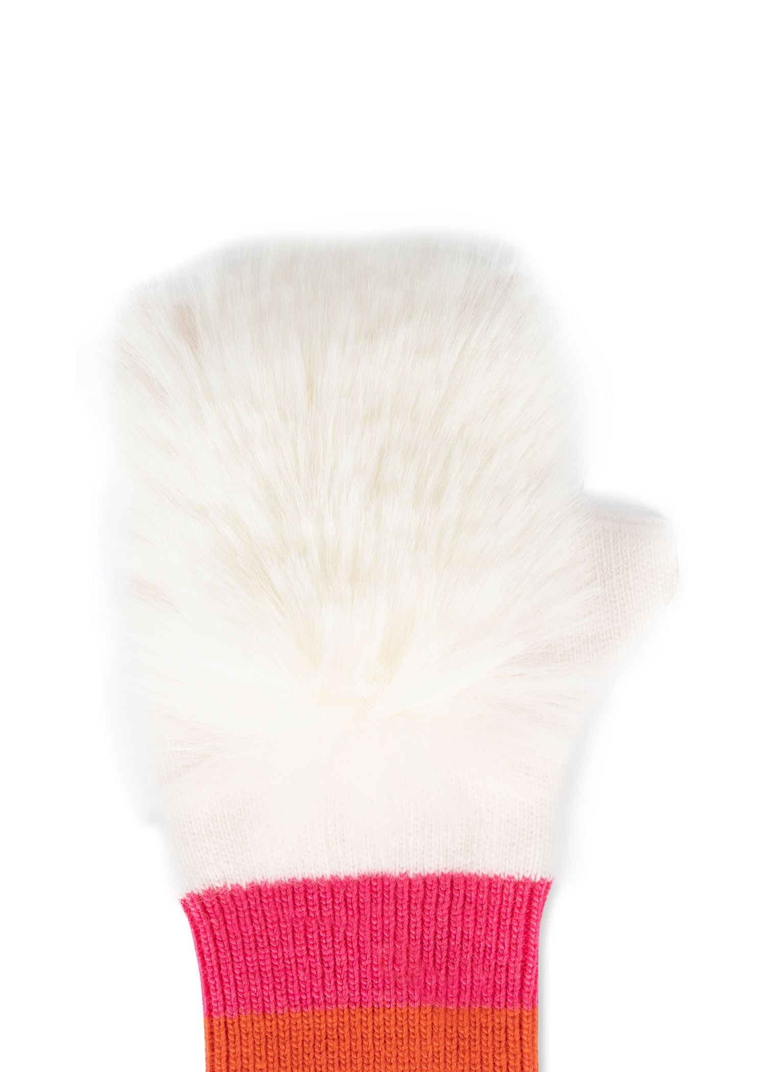 riot fluff fingerless glove