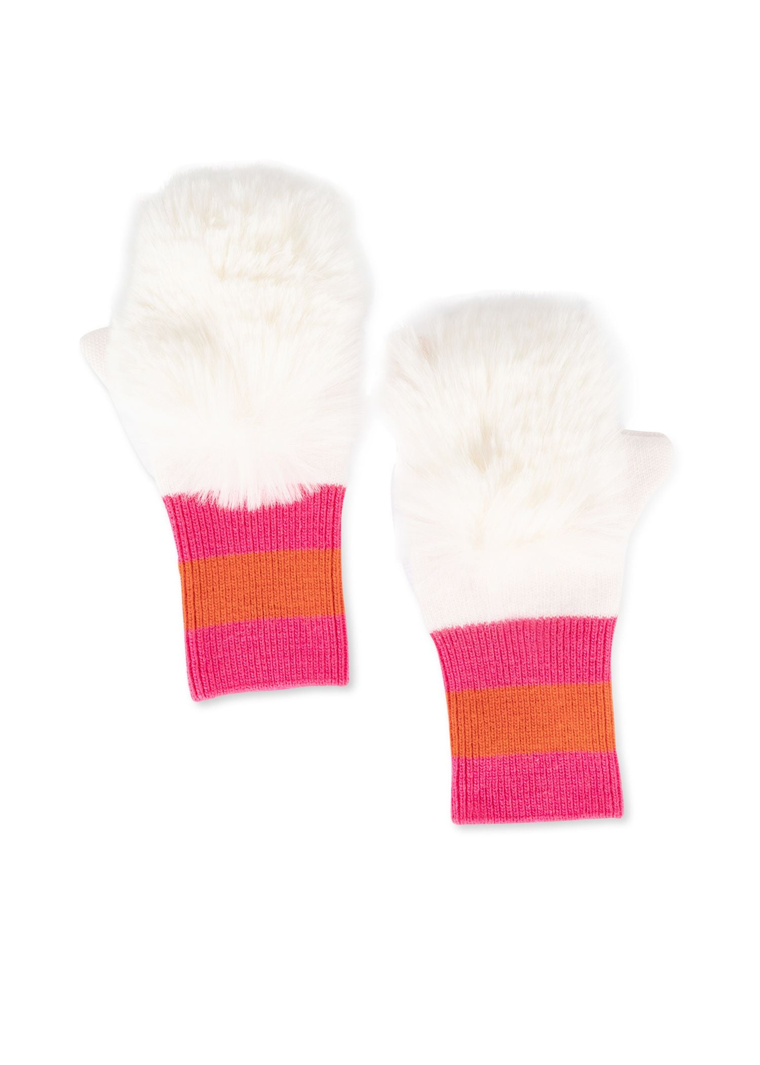 riot fluff fingerless glove