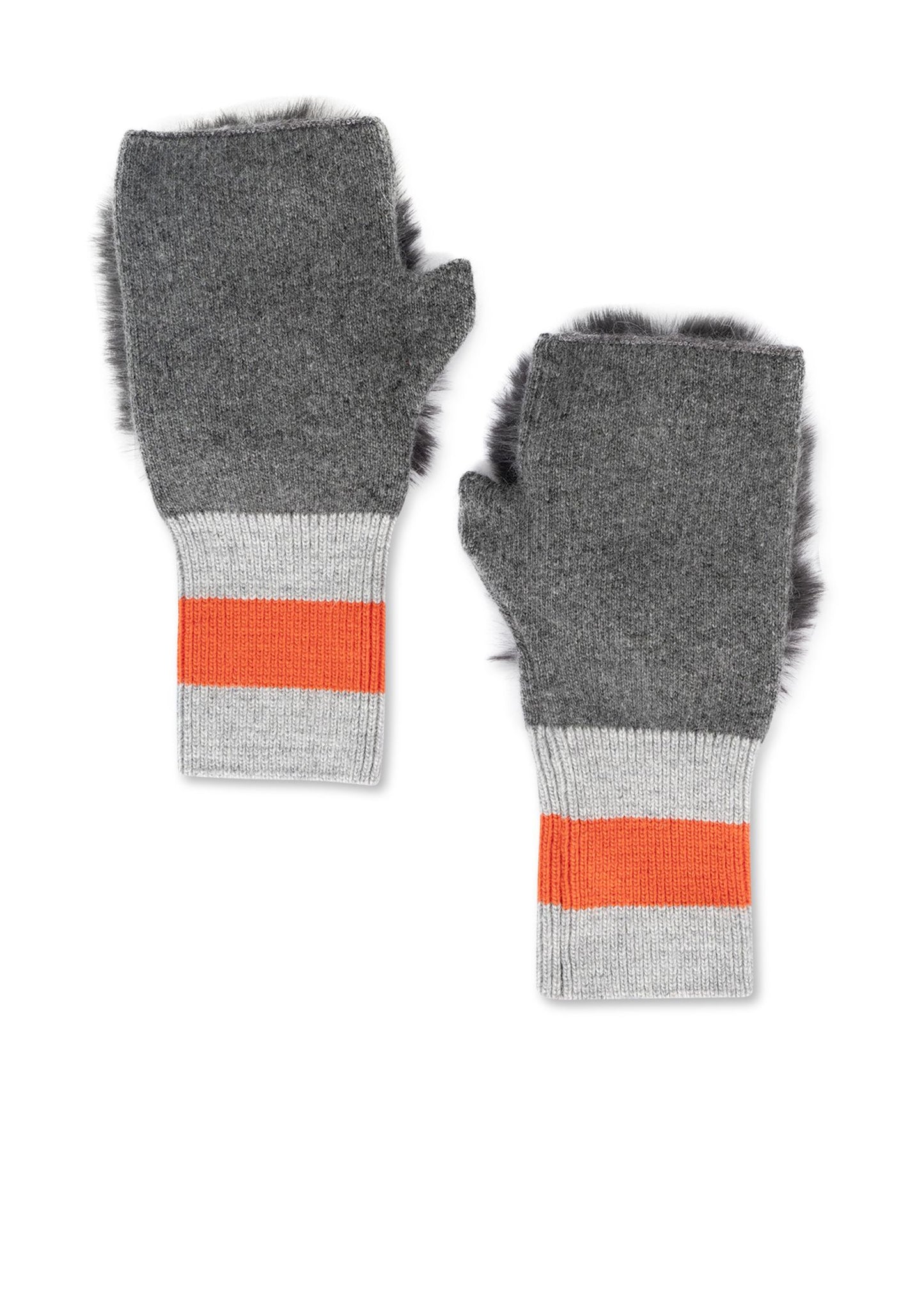 hip fluff fingerless glove