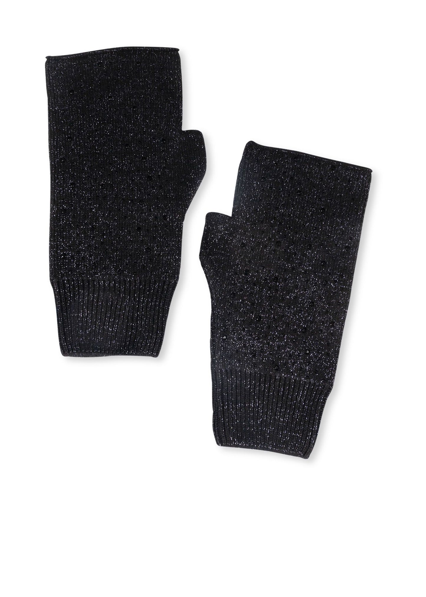 lurex twinkle fingerless glove