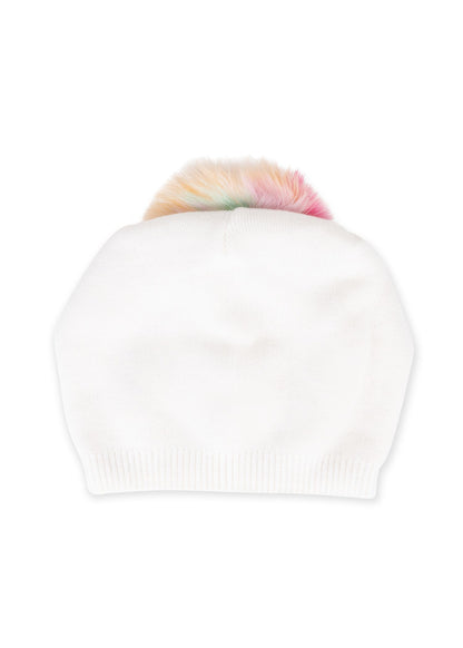 brooklyn beanie white multi fox